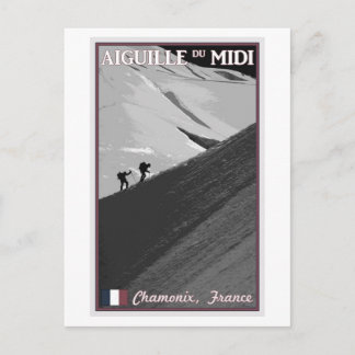 Postal Chamonix - Aiguille du Midi Arete