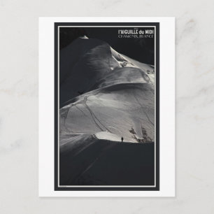 Postal Chamonix - Aiguille du Midi Arete Solo