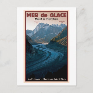 Postal Chamonix - Mer de Glace