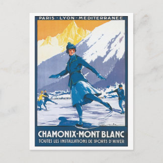 Postal Chamonix Mont Blanc