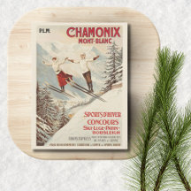 Chamonix Mont Blanc Vintage