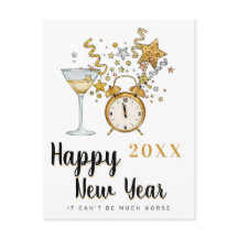 Champagne Feliz Año Nuevo