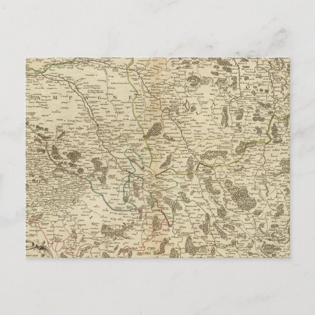 Postal Champagne, Francia (Anverso)