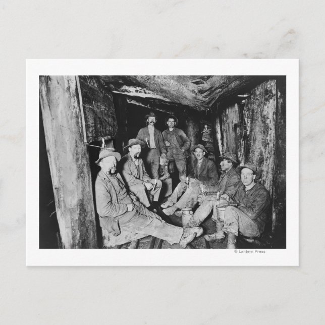 Postal Chance Mine durante el almuerzo Coeur d'Alene (Anverso)