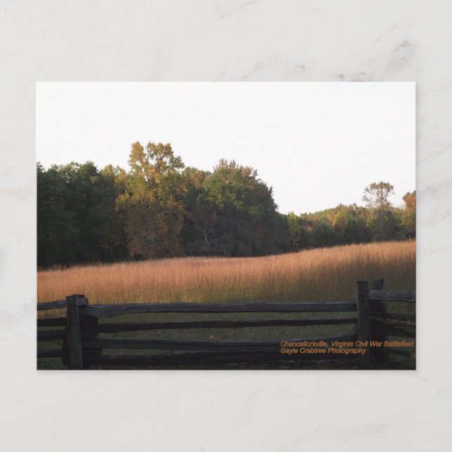Postal Chancellorsville, Virginia (Anverso)