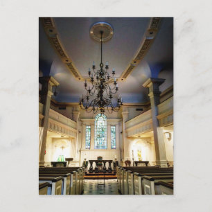 Postal Chandelier de iglesia