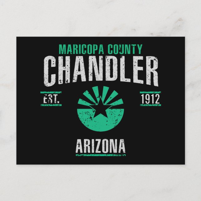 Postal Chandler (Anverso)