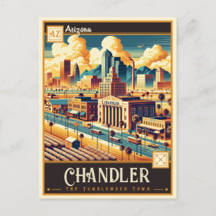 Postal Chandler, Arizona Antiguo