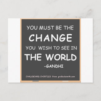 Postal Change-World-Gandhi