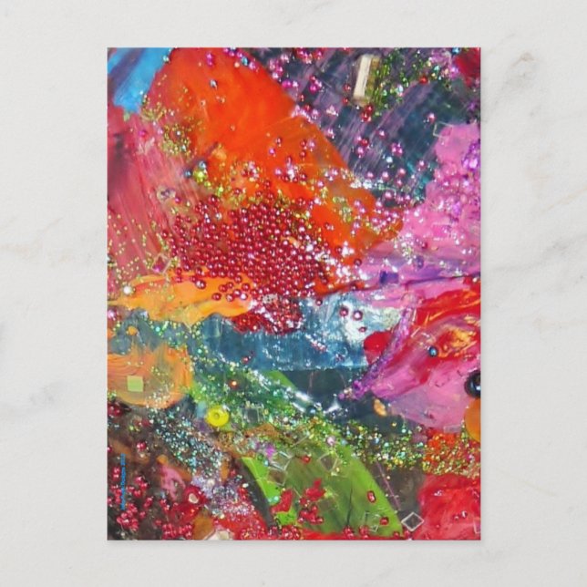 Postal ¡Chapoteo! La conexión del arco iris (Anverso)