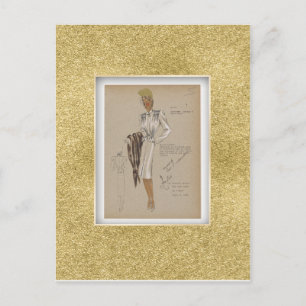 Postal Chaqueta corta de abrigo de abrigo suave de los añ