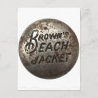 Chaqueta de la playa de Brown