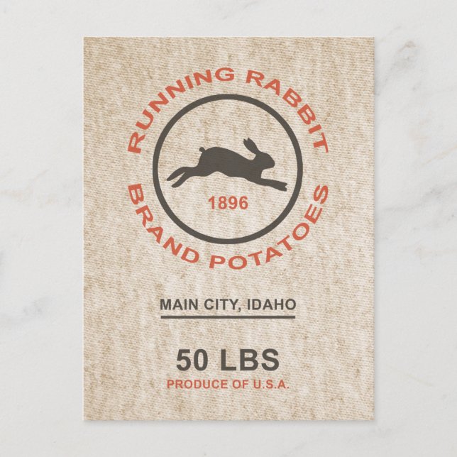 Postal Chaqueta de papa de época (Anverso)