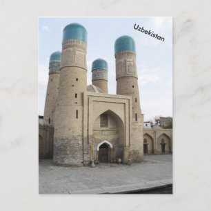Postal Char menor en Bukhara, Uzbekistán