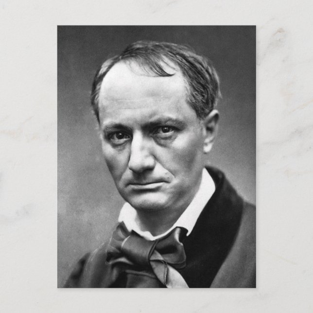 Postal Charles Baudelaire (Anverso)