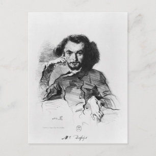 Postal Charles Baudelaire 1844