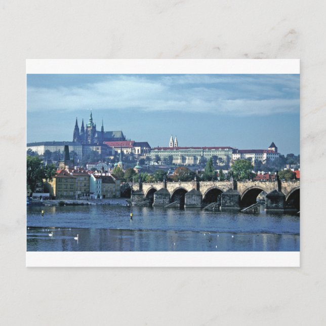 Postal Charles Brdge Prague Castle Tom Wurl.jpg (Anverso)