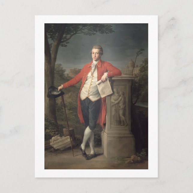 Postal Charles Cecil Roberts, 1778 (aceite sobre lienzo) (Anverso)