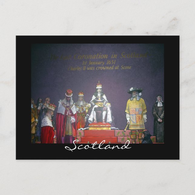 Postal charles coronation (Anverso)