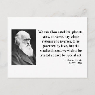 Postal Charles Darwin Cita 4b