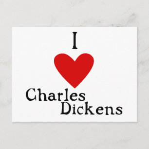 Postal Charles Dickens Love