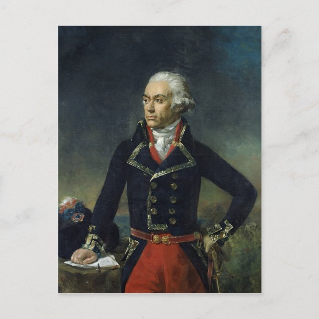 Postal Charles-Francois du Perier Dumouriez (Anverso)