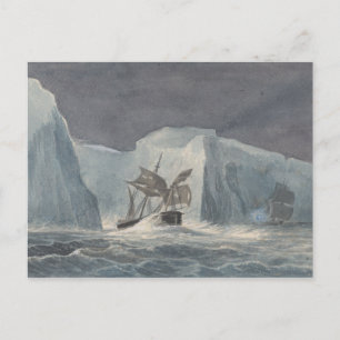 Postal Charles Hamilton Smith - El Erebus Pasando