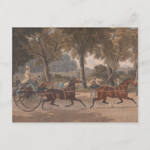 Postal Charles Hunt - Extraordinary Trotting Match