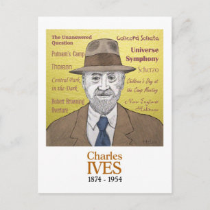 Postal Charles Ives