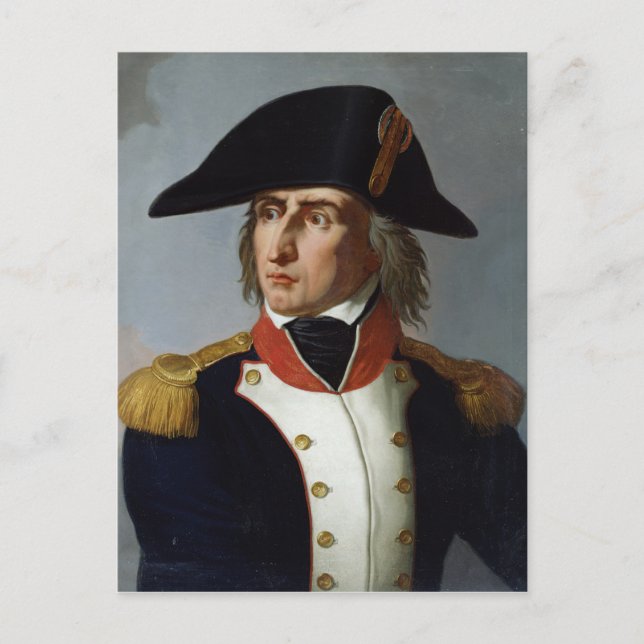 Postal Charles-Pierre-Francois Augereau (Anverso)