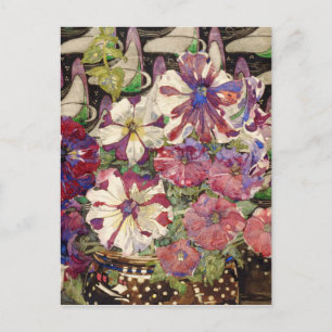 Postal Charles Rennie Mackintosh - Petunias