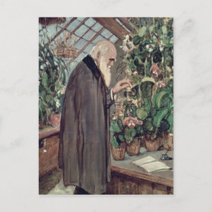 Postal Charles Robert Darwin