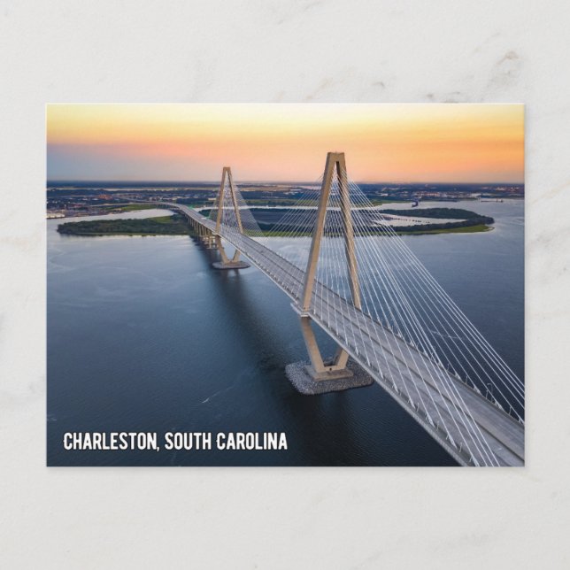Postal Charleston, Carolina del Sur (Anverso)