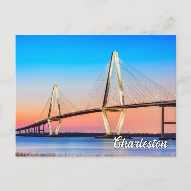 Postal Charleston, Carolina del Sur, Estados Unidos (Anverso)