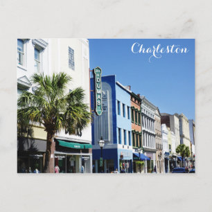 Postal Charleston South Carolina King Street Travel Photo