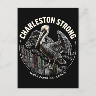 Postal Charleston Strong Pelican Gullah Geechee Cultural