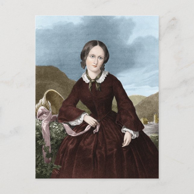 Postal Charlotte Bronte (Anverso)