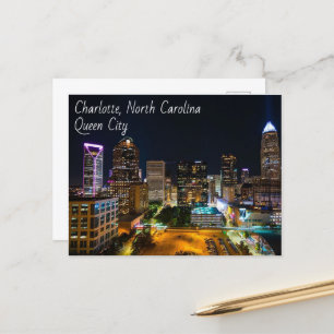 Postal Charlotte, Carolina del Norte - Ciudad Reina