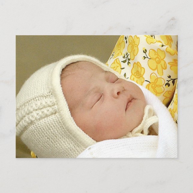 Postal Charlotte Elizabeth Diana - Británica Will Kate (Anverso)