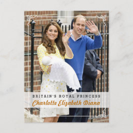 Postal Charlotte Elizabeth Diana - Princesa Real Británic