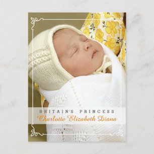 Postal Charlotte Elizabeth Diana - William Kate