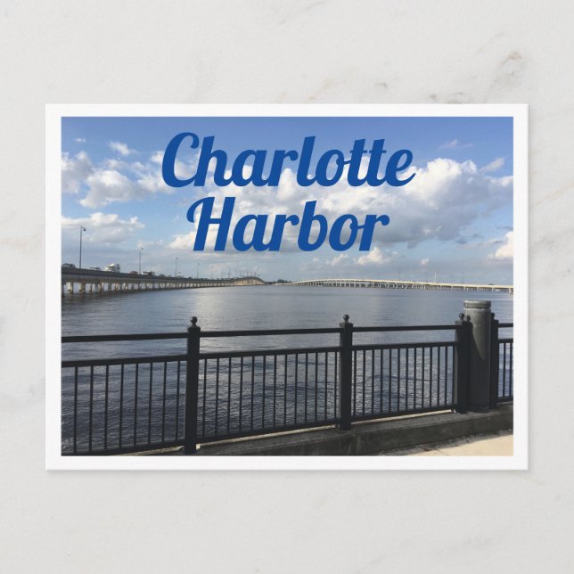 Postal Charlotte Harbor Punta Gorda Florida (Anverso)