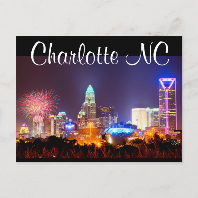 Postal Charlotte NC (Anverso)