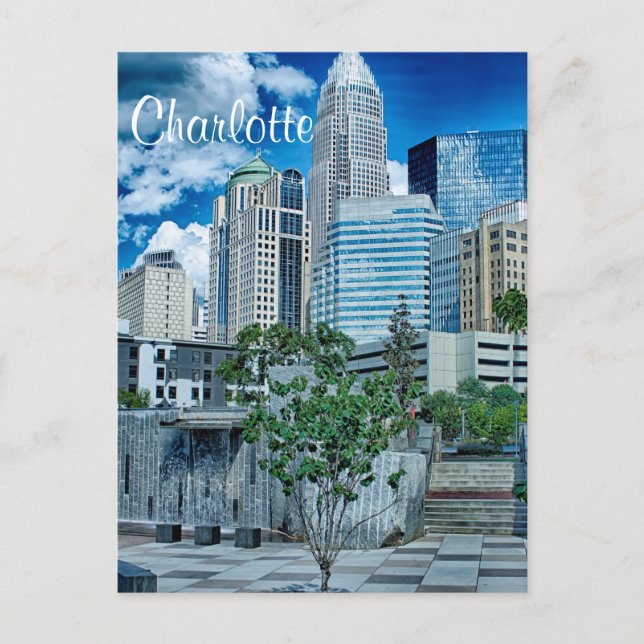 Postal Charlotte NC (Anverso)