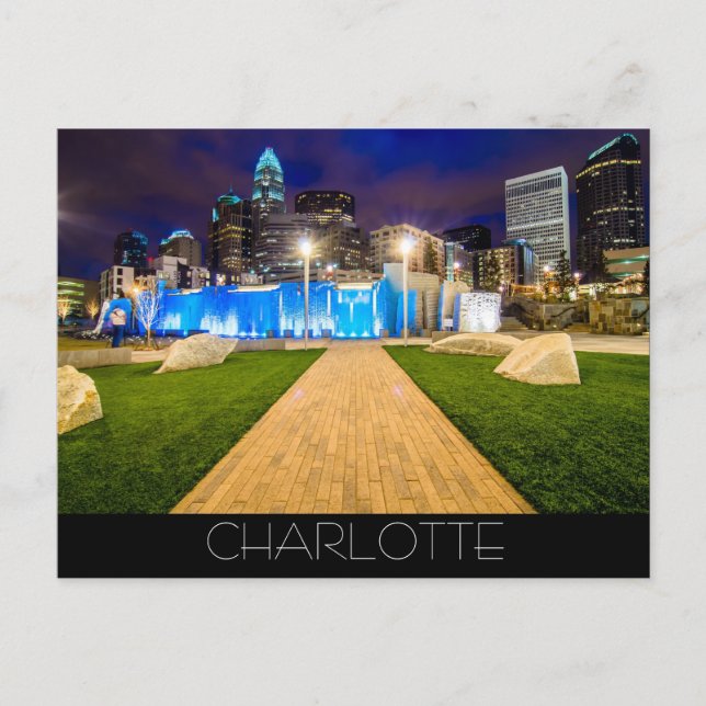 Postal Charlotte NC (Anverso)