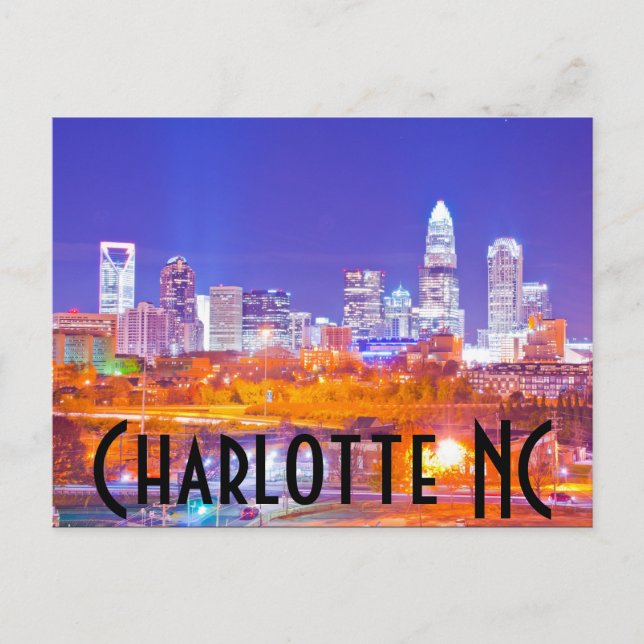 Postal Charlotte NC (Anverso)