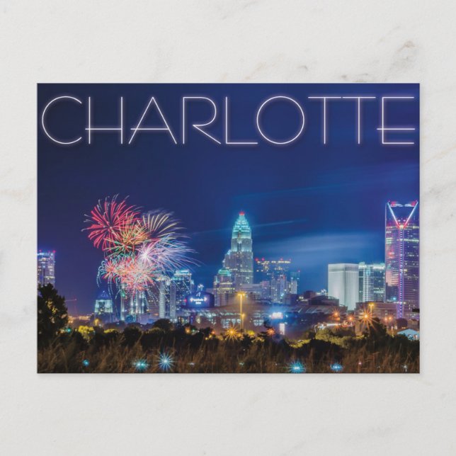 Postal Charlotte NC (Anverso)