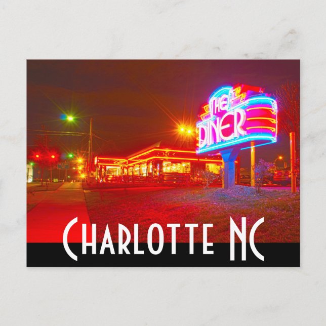 Postal Charlotte NC (Anverso)