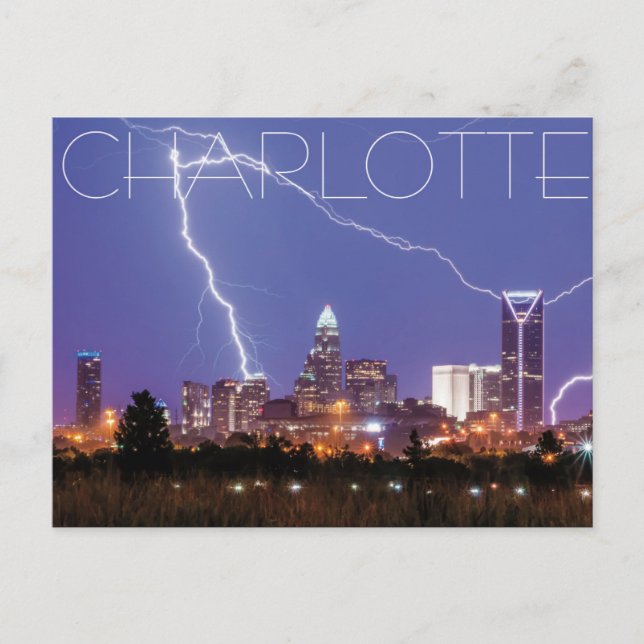 Postal Charlotte NC (Anverso)
