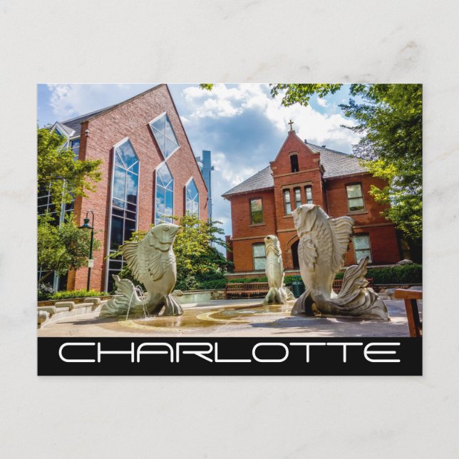 Postal Charlotte NC (Anverso)